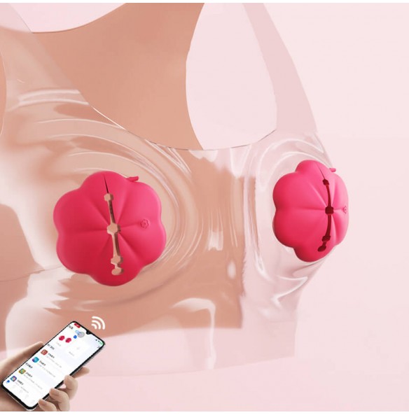 MizzZee - Flora Bliss Nipple Clips Wearable Massager (Smart APP Model - Chargeable) MizzZee - Flora Bliss Nipple Clips Wearable Massager (Smart APP Model - Chargeable)